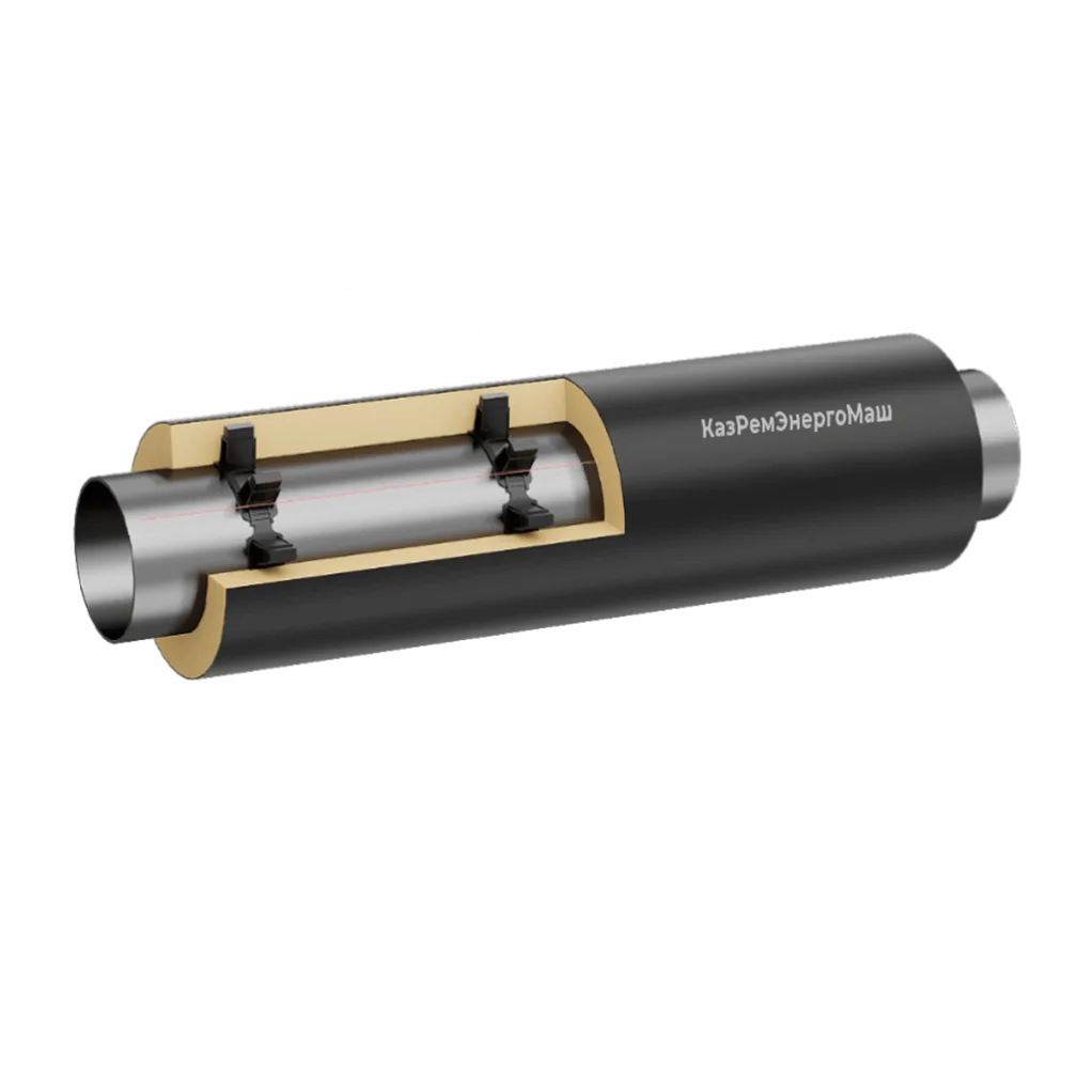 теплоизолированныепенополиуретаном трубы